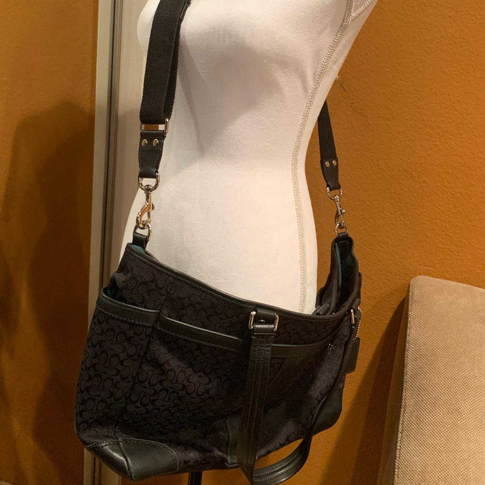 Coach signature work bag